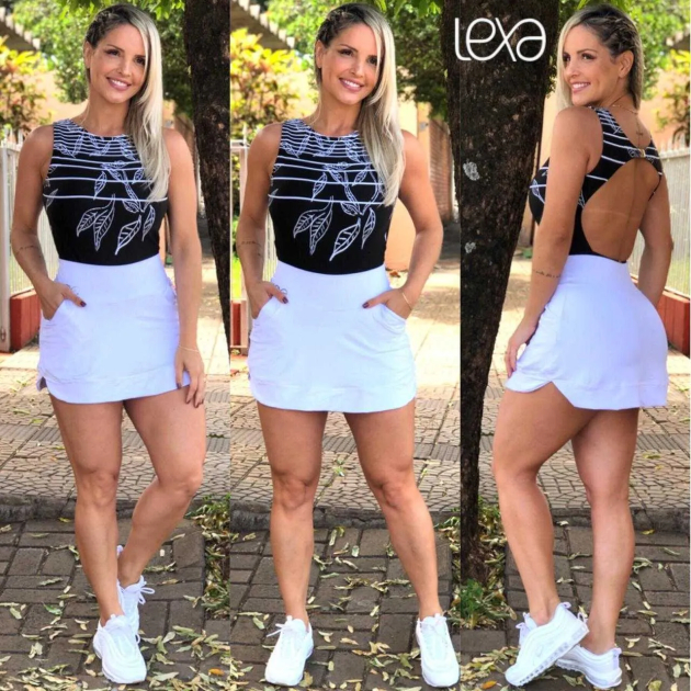 Saia Shorts Jessica Branca