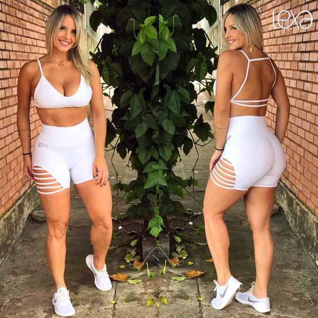 Shorts Califa Branco 